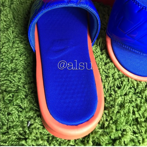 NWT Nike Benassi JDI Ultra SE Vintage Coral WMNS - Picture 3 of 7